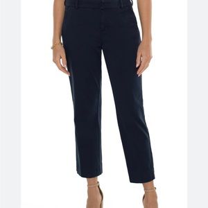 Ann Taylor Crop Navy Pant
